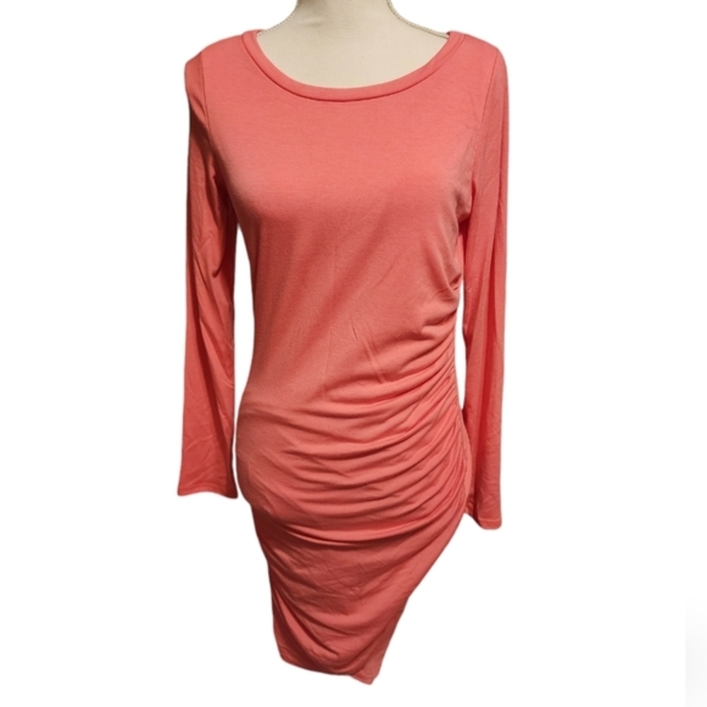Vanilla Bay pink fitted‎ dress
